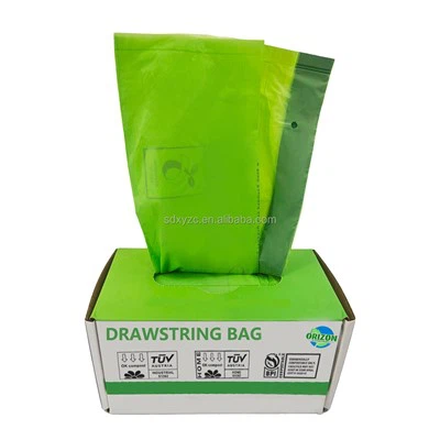 Drawstring çöp torbası